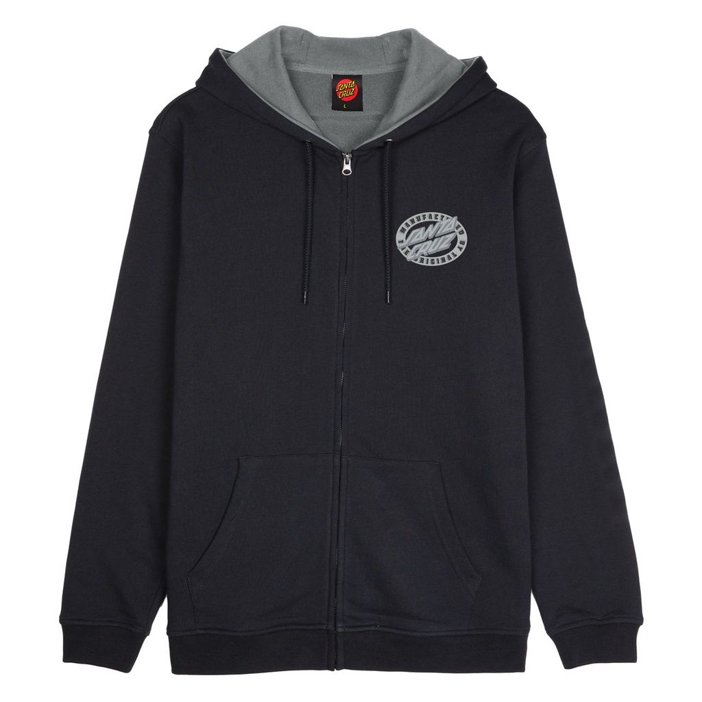 Zip Hood Mfg Oval Dot Chest