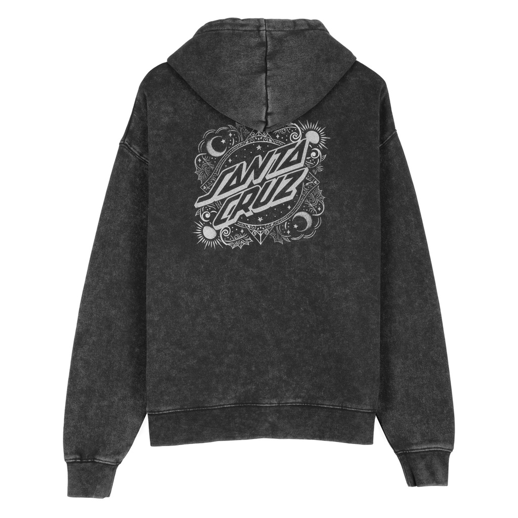 Women Hood Ornate Dot