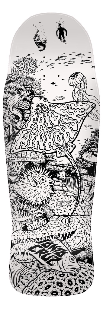 WINKOWSKI AQUATIC MY COLORWAY SHAPED 10.34 X 30.54