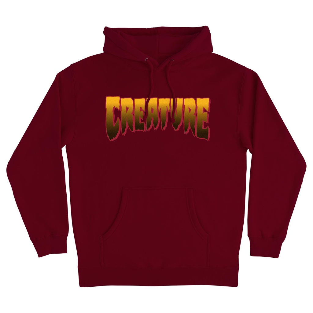 Creature Logo Pullover Hoodie Creature Mens Sweatshirt