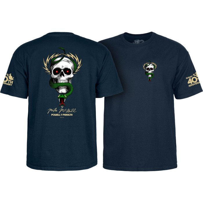 TEE MCGILL SKULL&SNAKE 40TH