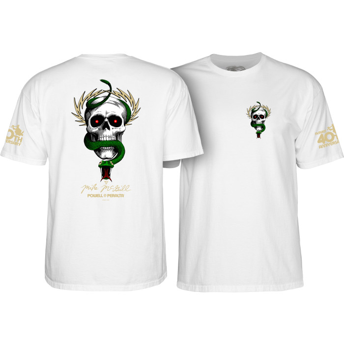 TEE MCGILL SKULL&SNAKE 40TH