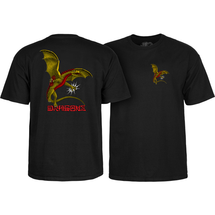 [CTMPPDGNFXL] Tee Dragon Logo (Black, L)