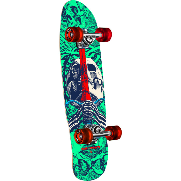 MINI SKULL & SWORD MINT/NAVY 8.0