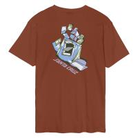 TEE SCREAMING SCRATCHED HAND STRIP