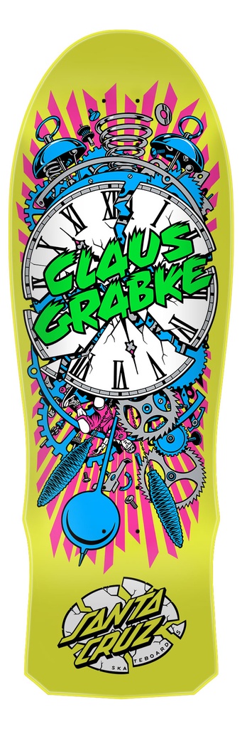GRABKE EXPLODING CLOCK REISSUE 10.04 X 29.83