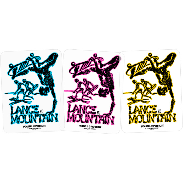 Sticker Bb Mountain Assorted 4.5" X 3.5"