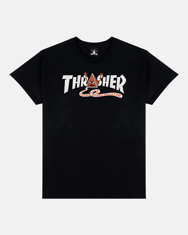 PYRAMID TEE BLK