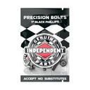 GENUINE PARTS PHILLIPS 1" BLACK 1 SET