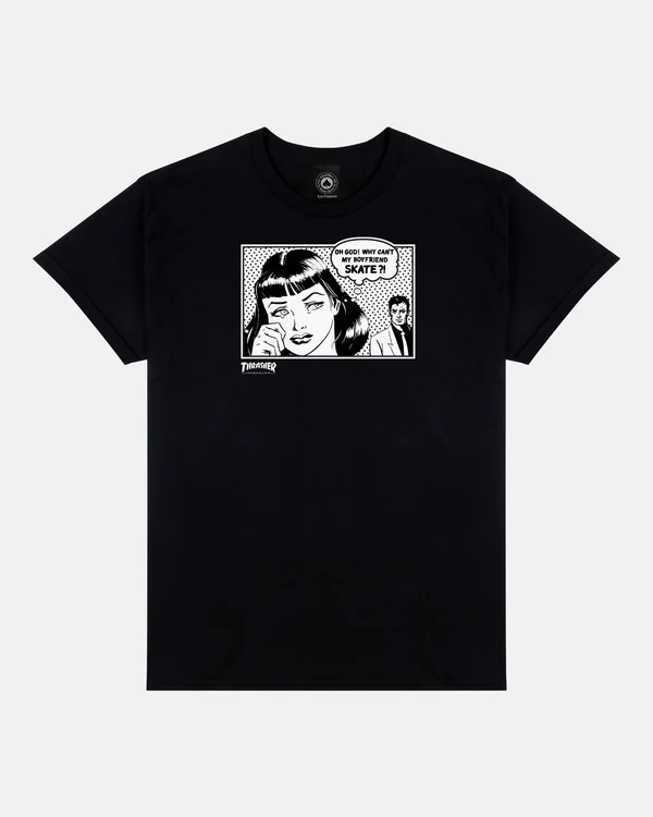 BOYFRIEND TEE BLK