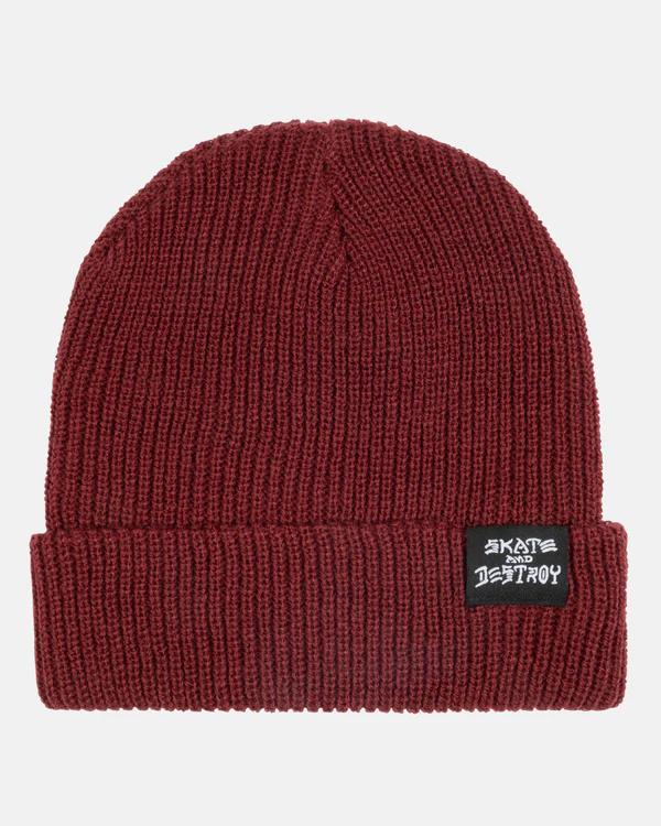 SKATE&DESTROY BEANIE MAR