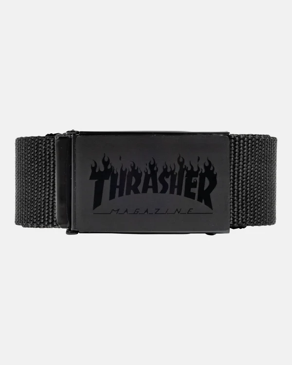 FLAME LOGO BELT
