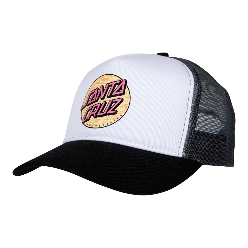 [SCA-CAP-0519] Cap Wagon Dot Meshback (WHITE/GREY)