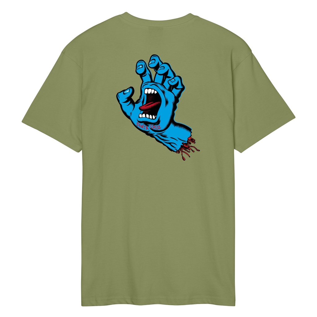 T-Shirt Screaming Hand Chest