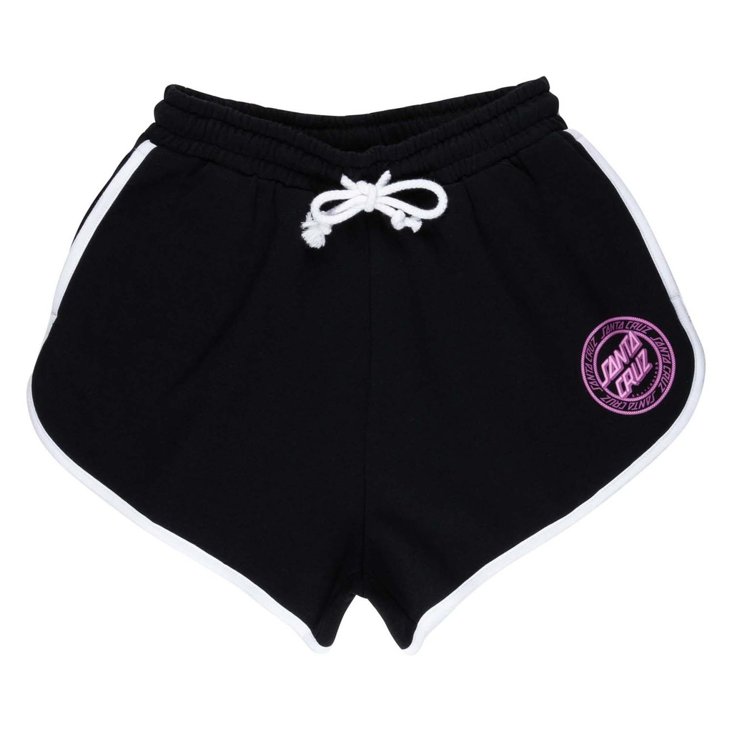 Womens Shorts Check Outline Ringed Dot Short