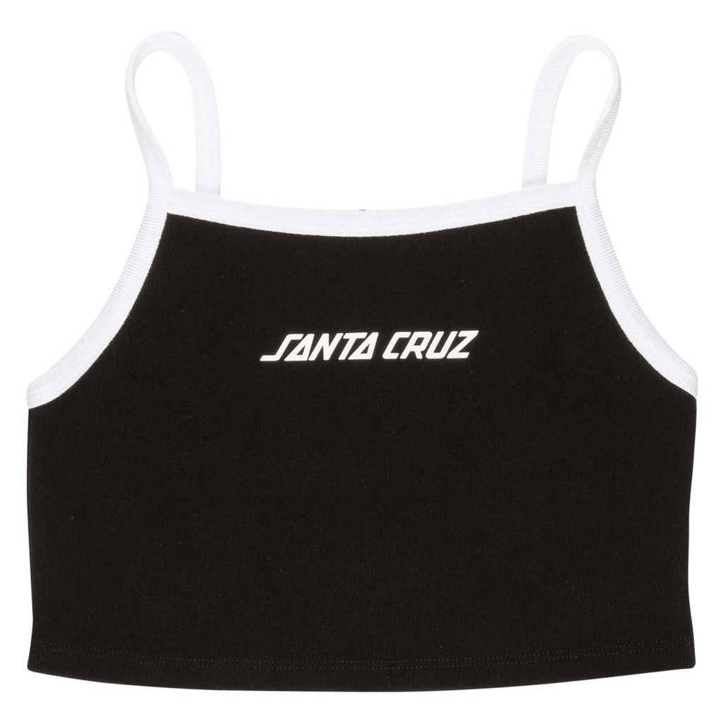 Womens Vest Strip Contrast