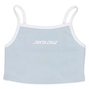 Womens Vest Strip Contrast