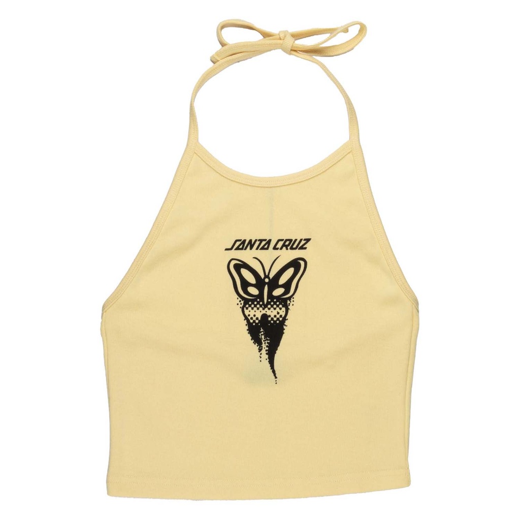 Womens Vest Asp Butterfly Front Halter Top