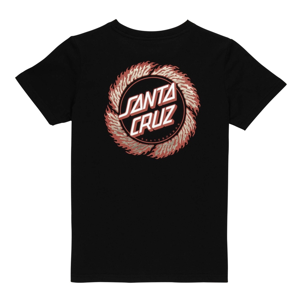 Youth T-Shirt Flame Ringed Dot