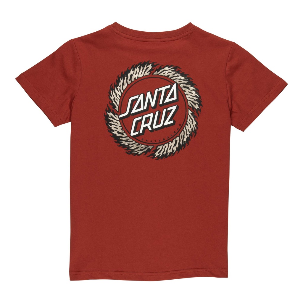Youth T-Shirt Flame Ringed Dot