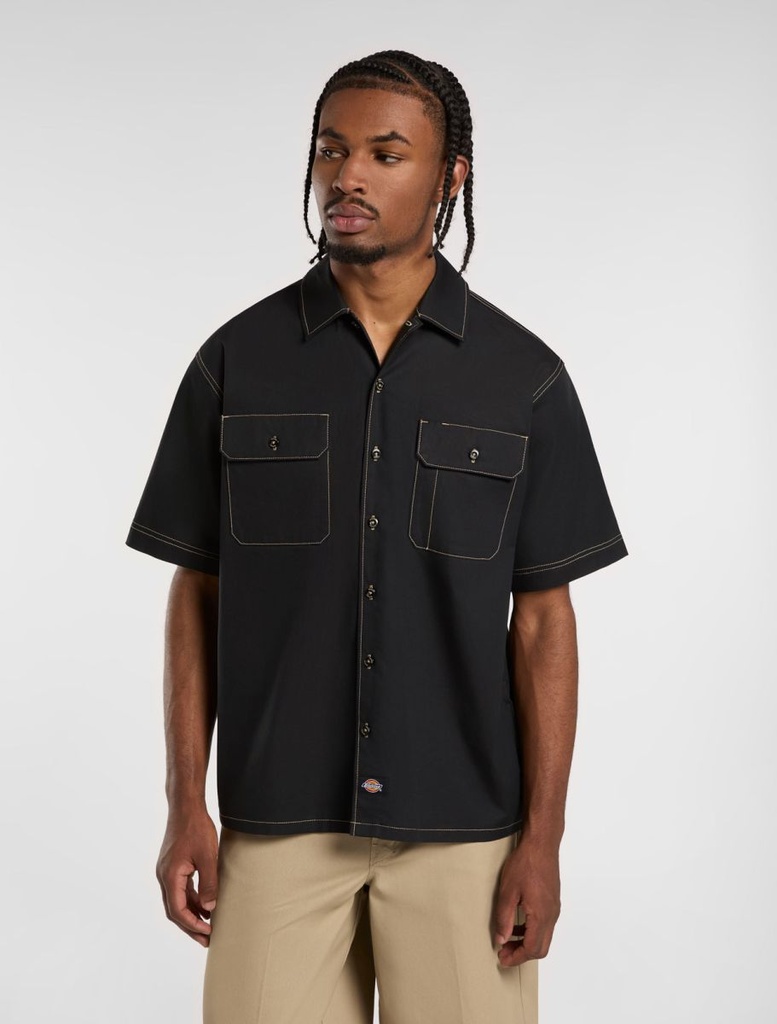 RIVERBEND WORK SHIRT DESERT BLK