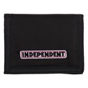 WALLET VELCRO BAR LOGO BLACK