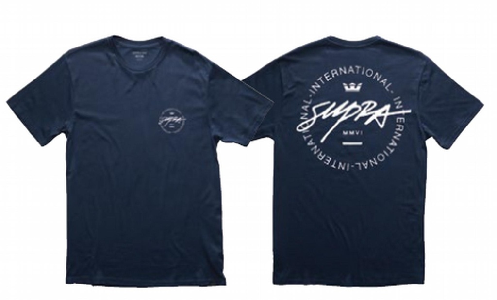 Tee Interscript REG. Navy