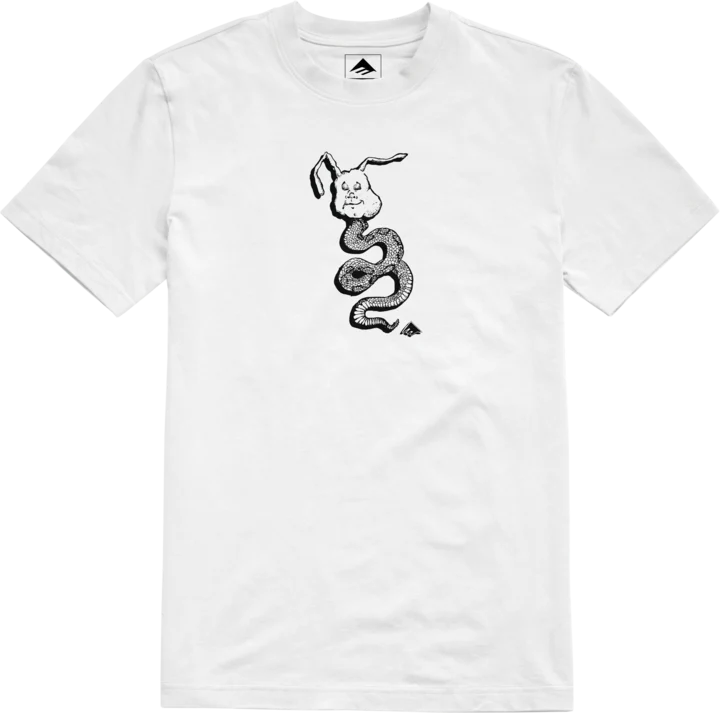 SPANKY RATTLE MUTANT TEE WHT