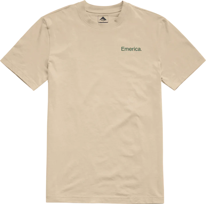LOCKUP TEE BROWN