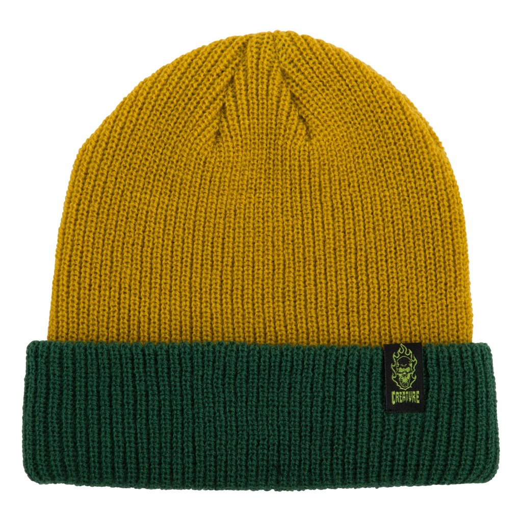 Bonehead Label Beanie Long Shoreman Unisex Creature Hat