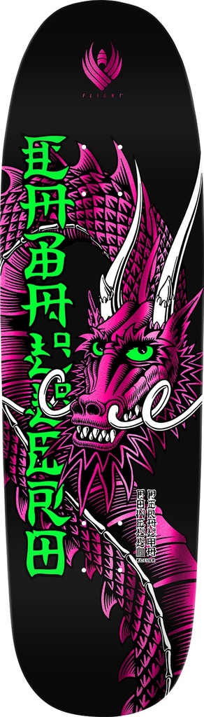 FLIGHT Steve Caballero Ban This '06' 9.265" • Black/Pink Foil