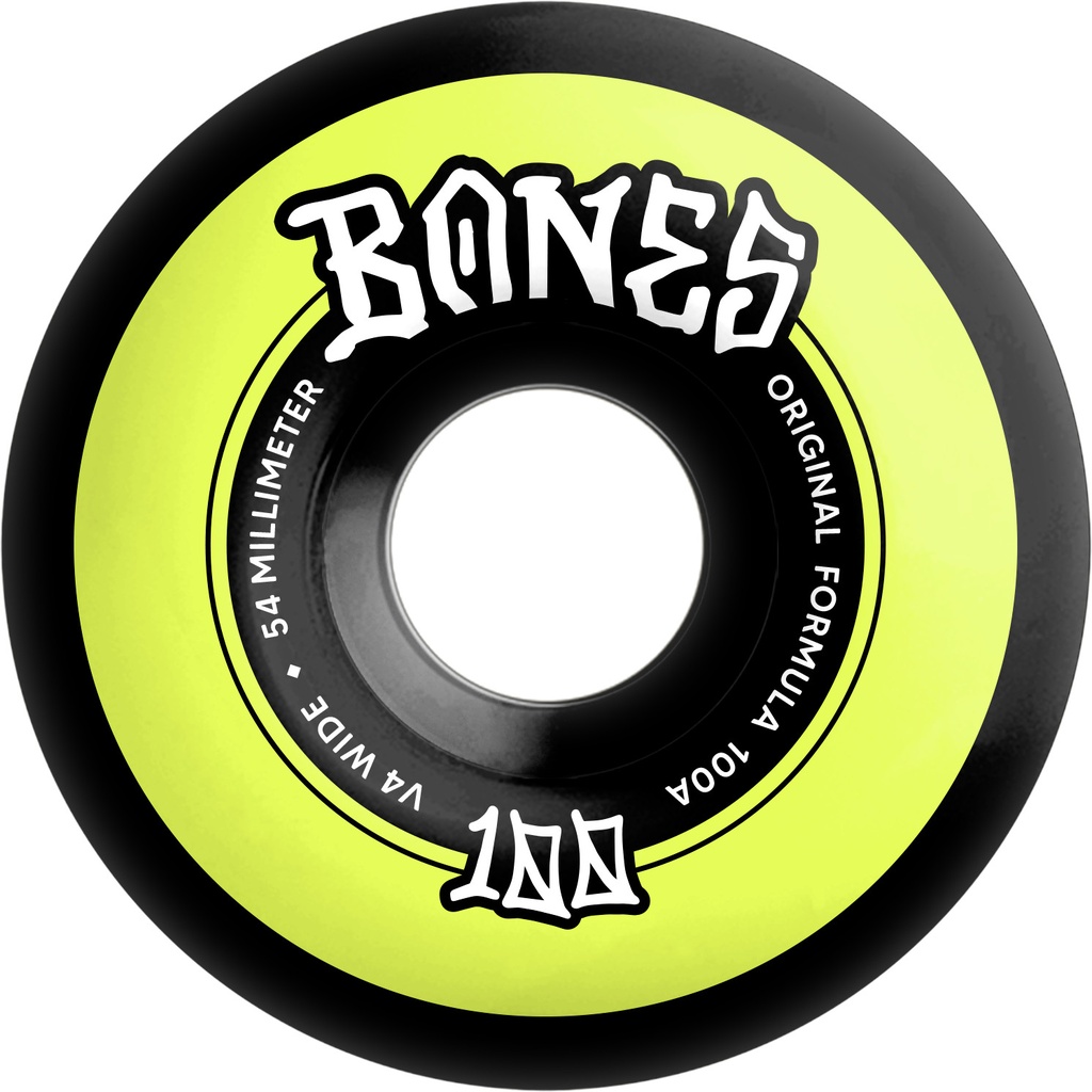 Wides • 54mm • 100A • V4  • Black 