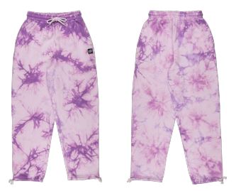 Sweatpant Opus Dot Label Lavender Tie Dye