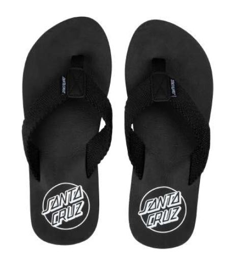Surf Flip Flops Black