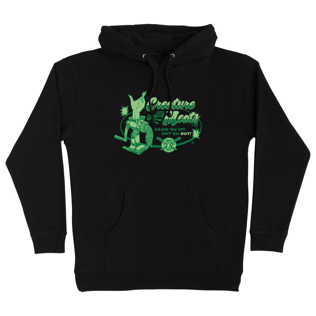 Meat Grinder Pullover Hoodie Creature Mens Sweatshirt