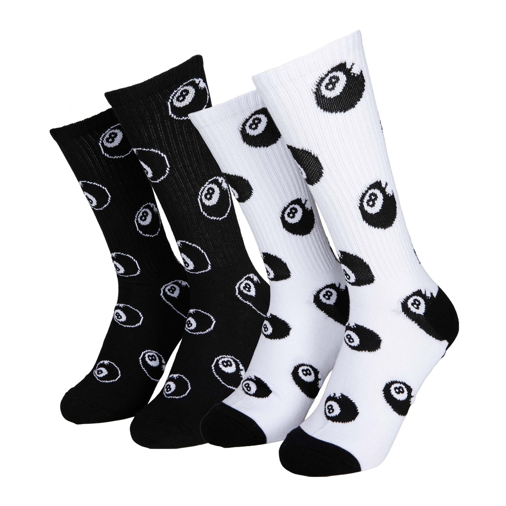 [SCA-SCK-0601] Socks Winkowski Eight Ballr (P/K OF 2)