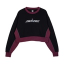 Womens Crew Flourish Strip