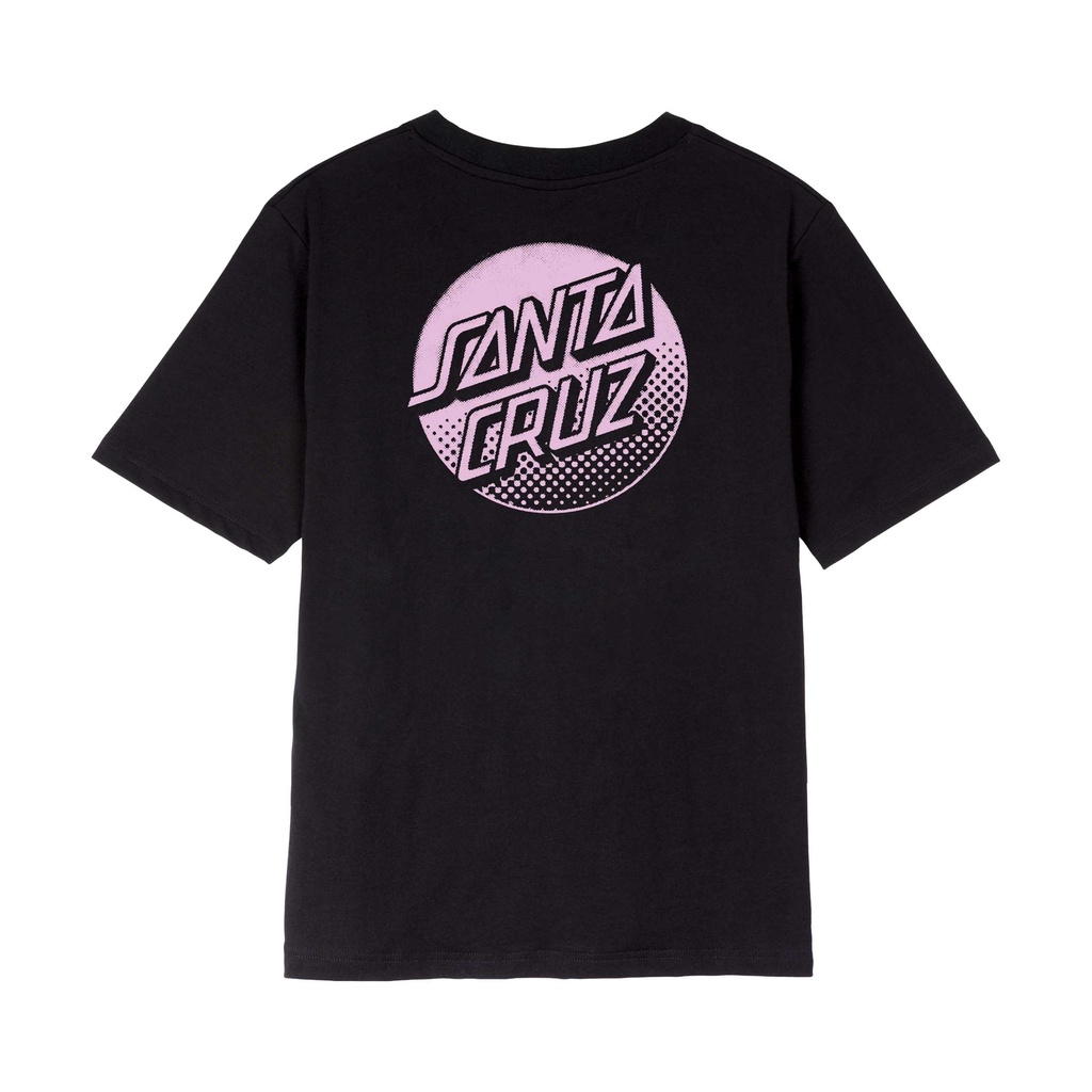 Womens T-Shirt Mono Stamped Dot