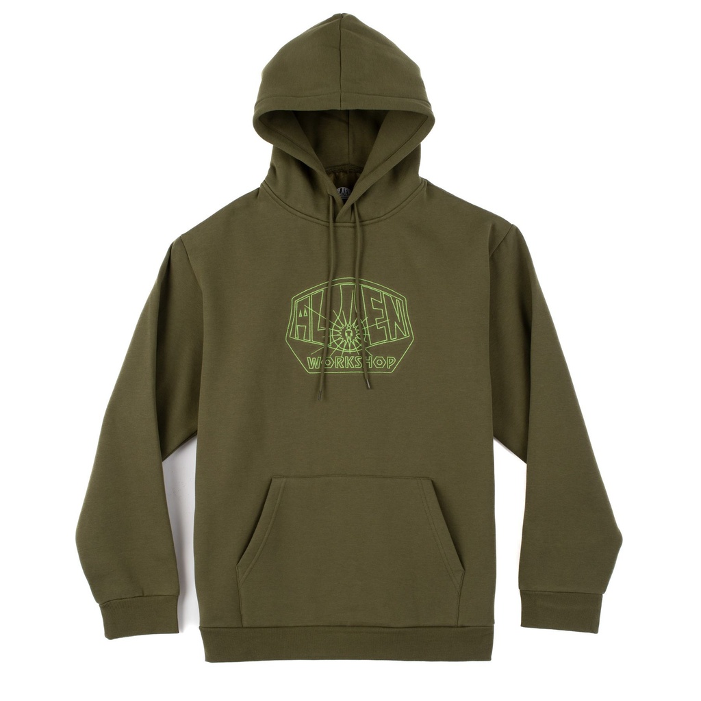 Hoodie OGLines-Olive