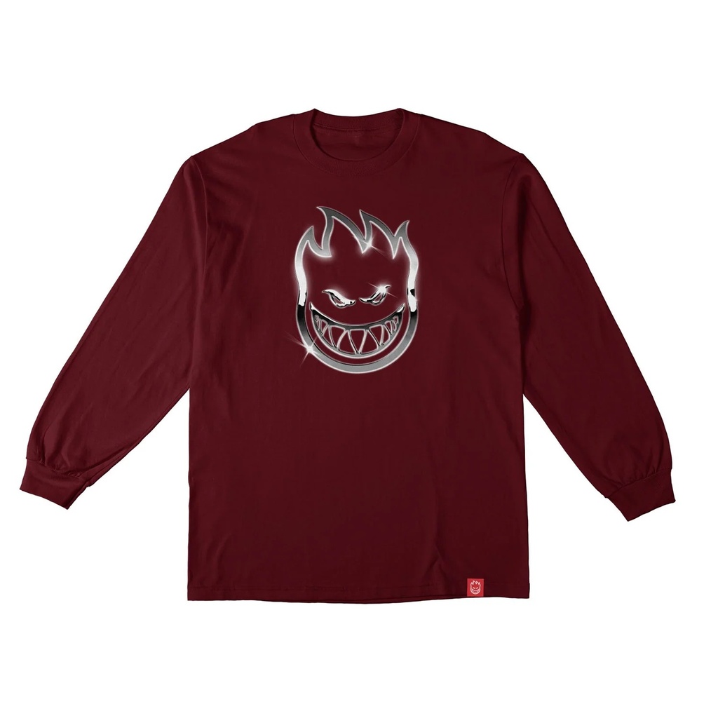Chrome Bighead Maroon L/S (M)