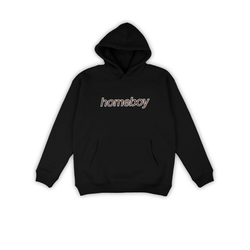 [01SW3273-10] PLAID HELVETICA Hood (M)