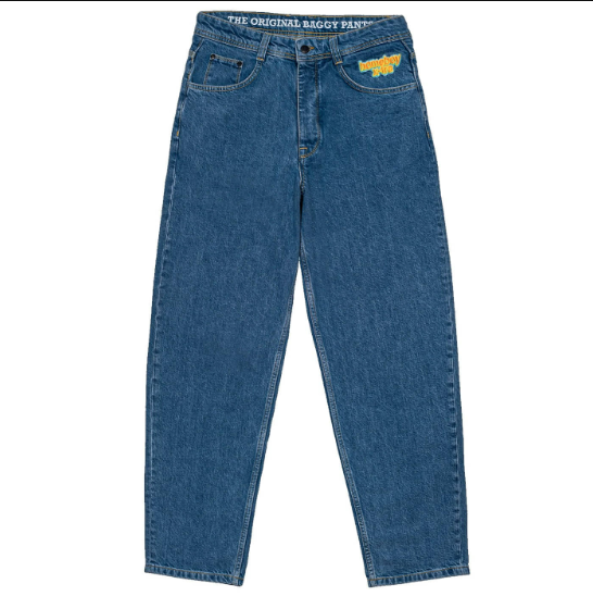 x-tra BAGGY Denim Washed Blue