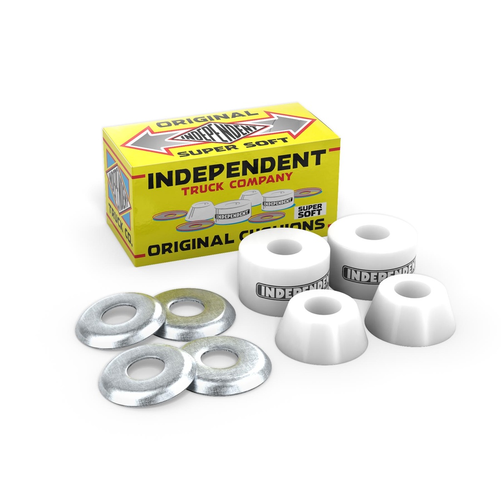 Genuine Parts Original Conical Cushions Super Soft (88A) White 1 Set