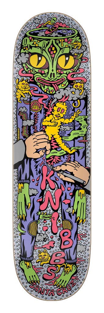 Knibbs Reptilian Pro 8.50in x 31.60in Santa Cruz Decks
