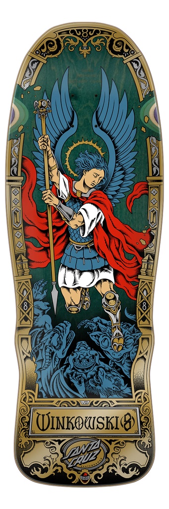 Winkowski Archangel Pro Shaped 10.35in x 30.54in Santa Cruz Decks