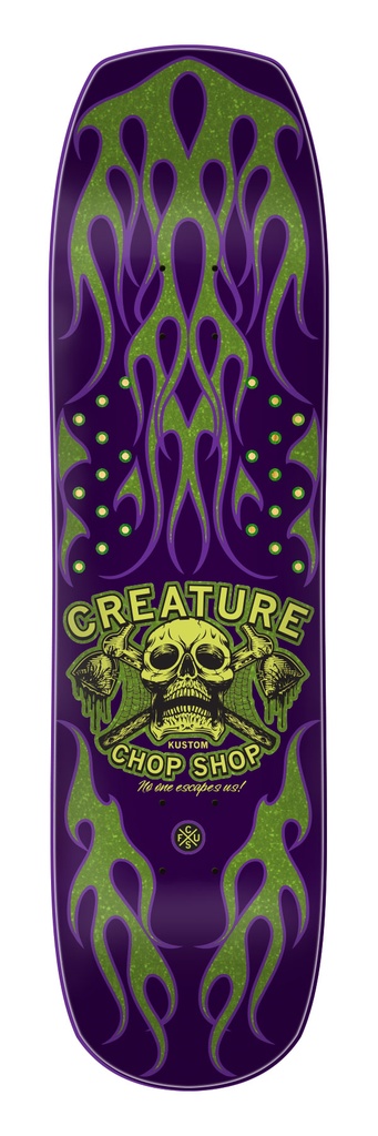 Chop Shop Flame 8.50in x 32.05in Creature Decks