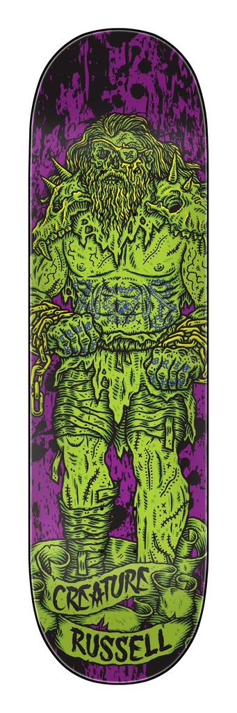 Russell Vikings of Hesh Law XX Pro 8.75in x 32.15in Creature Decks