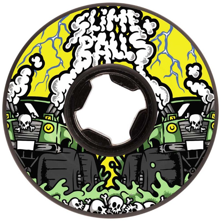58mm Accelerator Vomit Mini Black 99a Slime Balls Wheels
