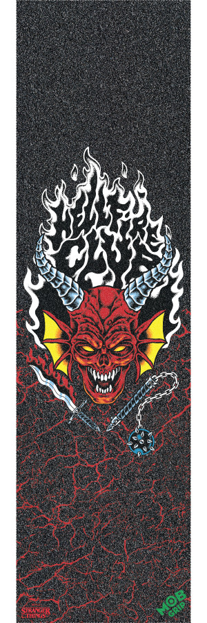 Stranger Things Hellfire Club Grip Tape 9X33 (1 SHEET)