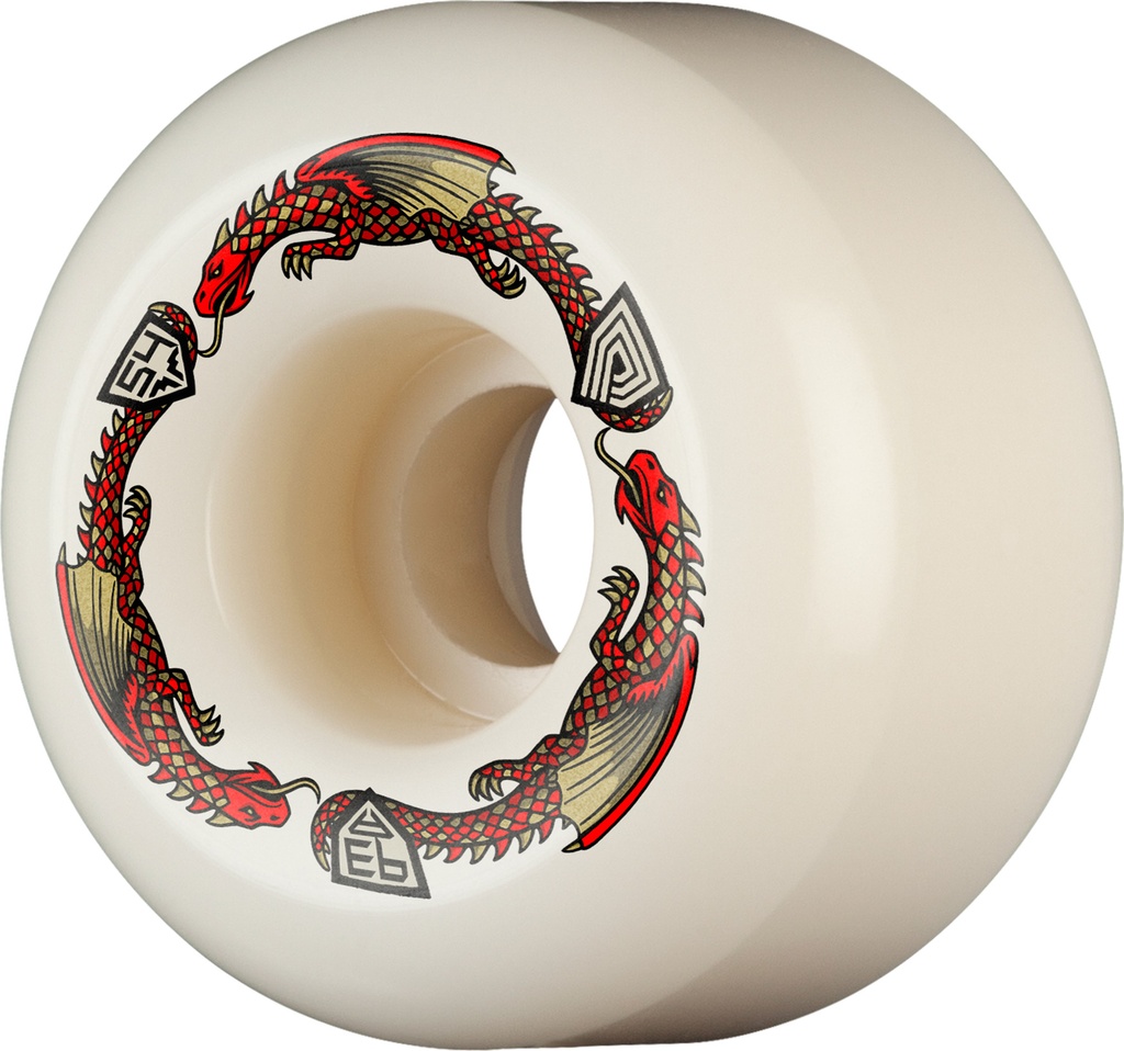 Powell-Peralta™ Dragon Formula Red • 54mm x 39mm • 93A • A2 • Off White